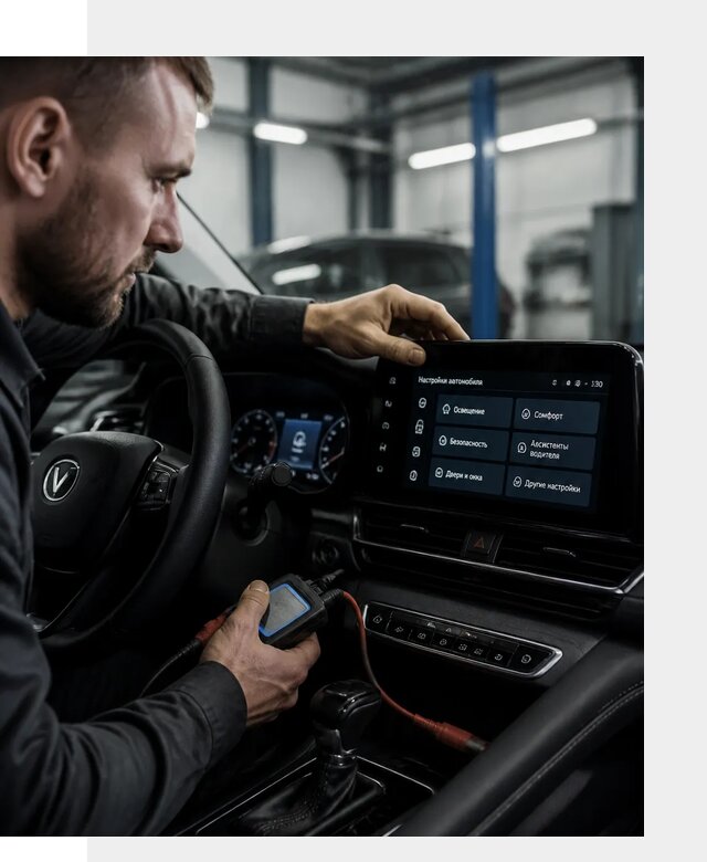 Русификация Changan CS55 и мультимедиа под ключ в Северодвинске