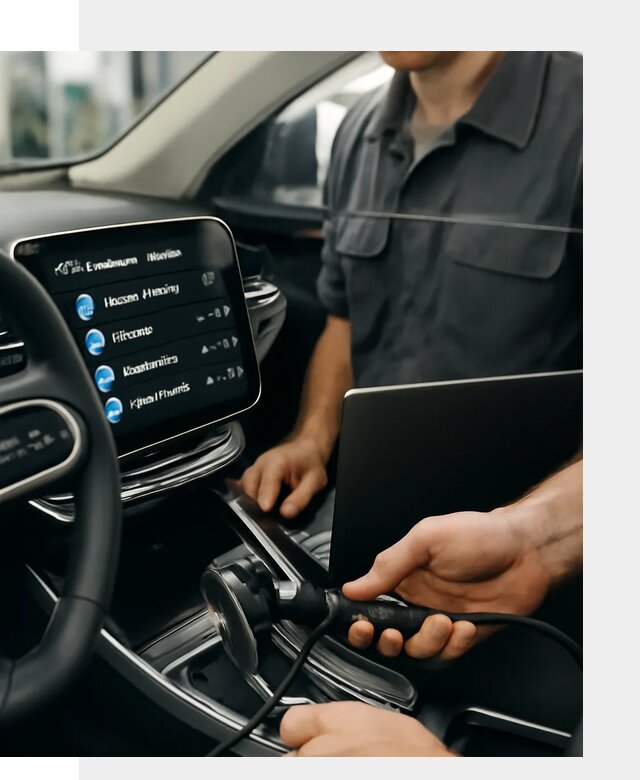 Установка приложений Geely для мультимедиа автомобиля в Северодвинске