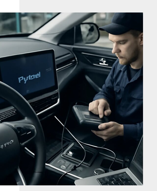 Русификация автомобилей Jetour с адаптацией меню в Северодвинске