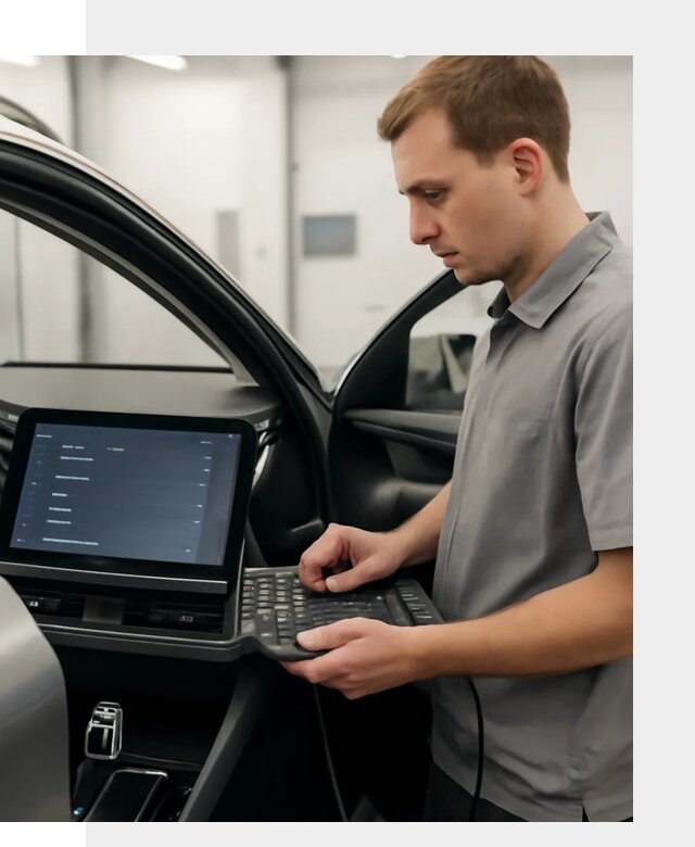 Русификация мультимедиа автомобилей Lynk Co в Северодвинске