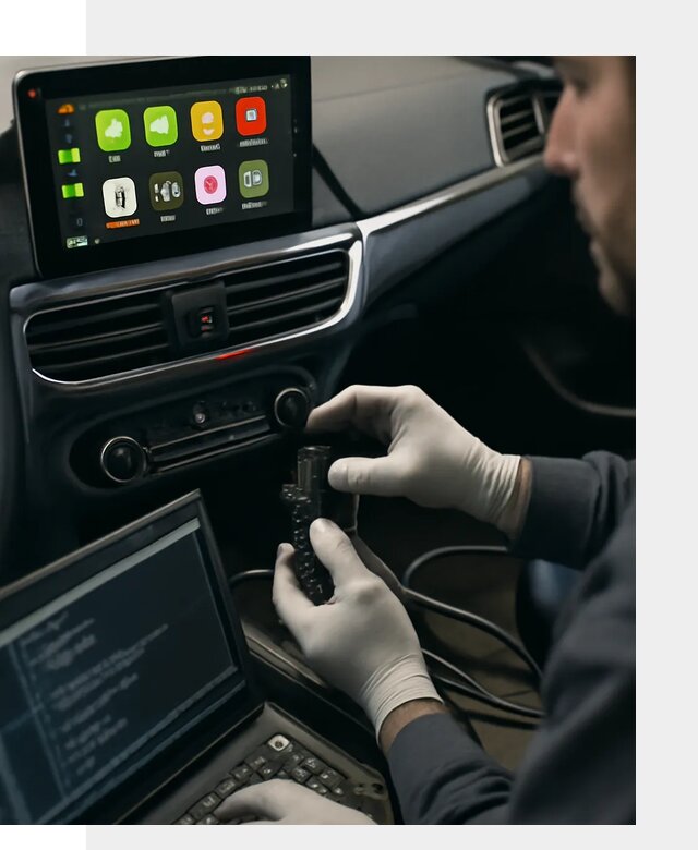 Активация Apple CarPlay в Северодвинске для штатной мультимедиа