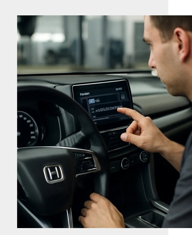 Русификация панели приборов Honda в Северодвинске по цене 5061 ФастМобиль-Свр